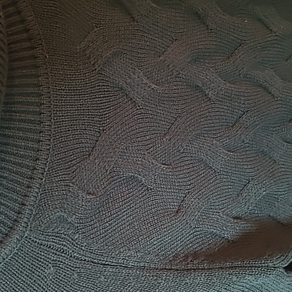 Dark Green Turtleneck Sweater - Picture 2 of 7